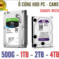 HDD 2T Western Tím/Seagate SkyHawk, CHUYÊN DỤNG CAMERA