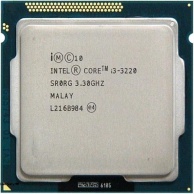 Intel CPU I3 3220 Tray, cho main H61