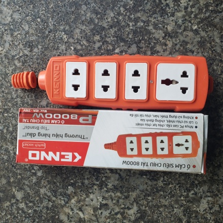 Ổ cắm siêu chịu tải công suất 8000w