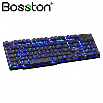 Bàn phím giả cơ Boston 803 có đèn led RGB
