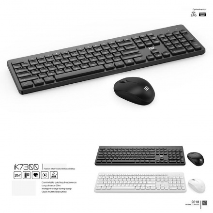 BỘ PHÍM CHUỘT KHÔNG DÂY FD IK7300