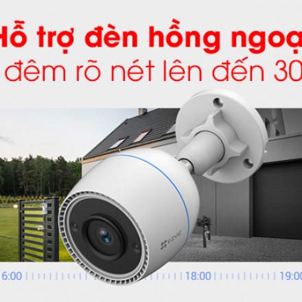 CAMERA EZVIZ C3TN 2MP HỒNG NGOẠI BAN ĐÊM