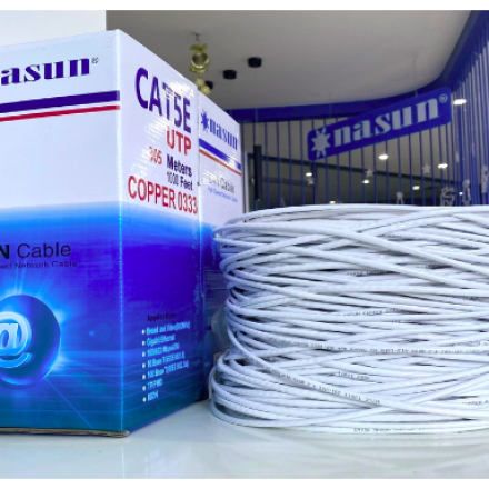 Cáp mạng Cat5e Nasun COPPER-0333