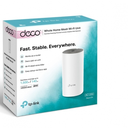 Wi-Fi Mesh TPLINK DECO E4 (1pack) Cho Gia Đình AC1200