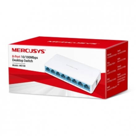 Hub Mercusys MS108 8-port 10/100M