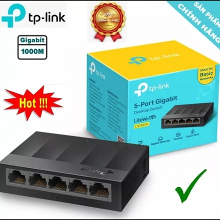 Switch TP - LINK 5 Port 1Gb