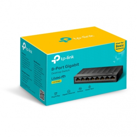 Switch Để Bàn 8 PORT 10/100/1000Mbps LS1008G