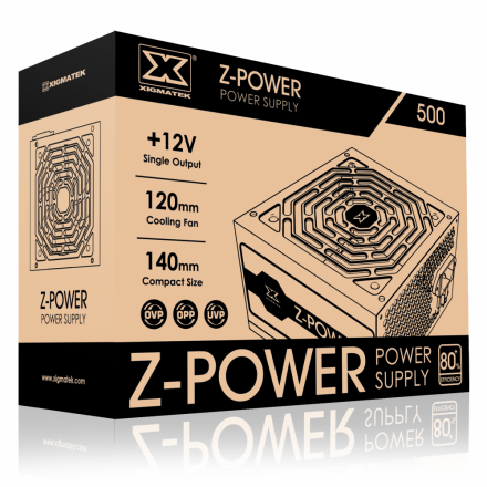 Nguồn CST XIGMATEK Z-POWER Z500, CST 450w
