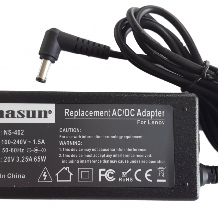 Sạc laptop NASUN dùng cho IBM/Lenovo 20V-3.25A (65W) Model NS-402 (chân thường)