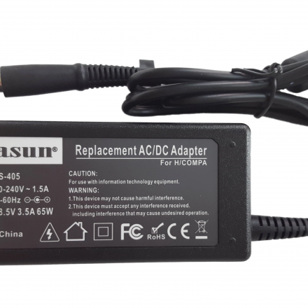 Sạc laptop NASUN  For HP/COMPAQ (Chân kim) 18.5V-3.5A (65W) Model NS-405