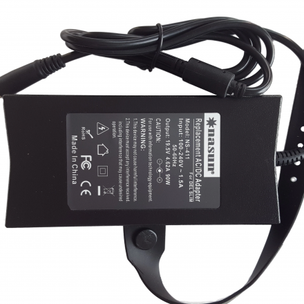 Sạc laptop NASUN (chân kim) For DELL SLIM 19.5V-4.62A (90W) Model NS-411