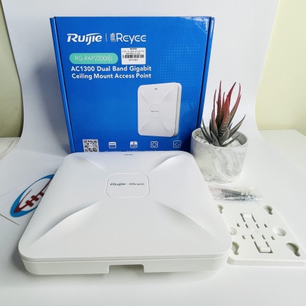 Bộ phát WiFi ốp trần Ruijie RG-RAP2200(E) 110 USER