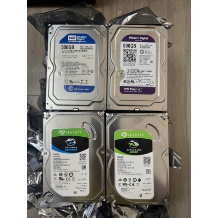 Ổ CỨNG HDD 500Gb Seagate/Wester Digital