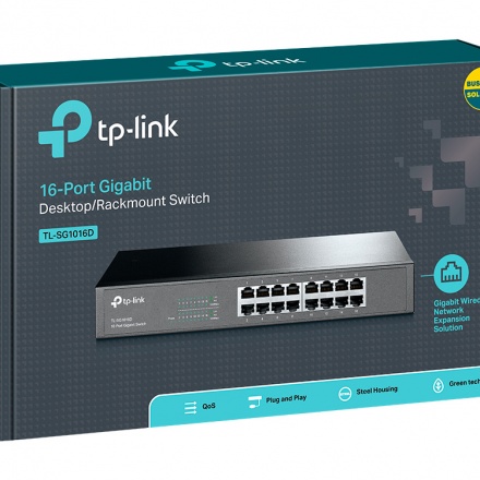 Switch TP-Link TL-SG1016D 16 port gigabit (Không quản lí)